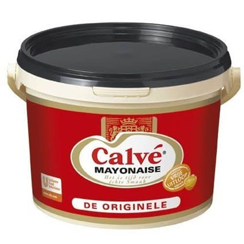 Calvé - Mayonaise Original - Bucket 10 liter