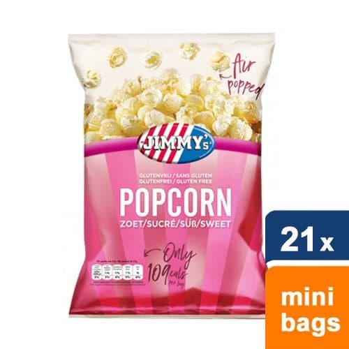 Jimmy's - Popcorn Sweet - 21 mini bags