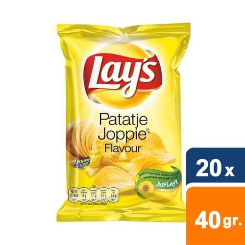 Lay's Chips - Patatje joppie Flavour - 20x40gr