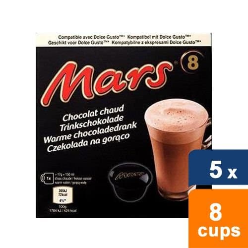 Mars - Hot Chocolate (Dolce Gusto® compatible) - 5x 8 cups